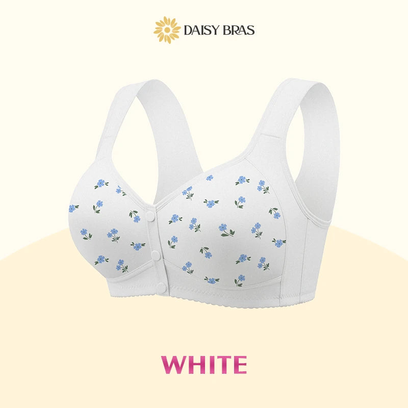 Daisy Bra - LAST DAY 70% OFF - Comfortable & Convenient Front Button Bra
