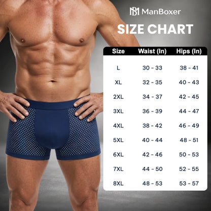 ManBoxer - Bamboo Ultimate Comfort Leakproof and Shaping Briefs