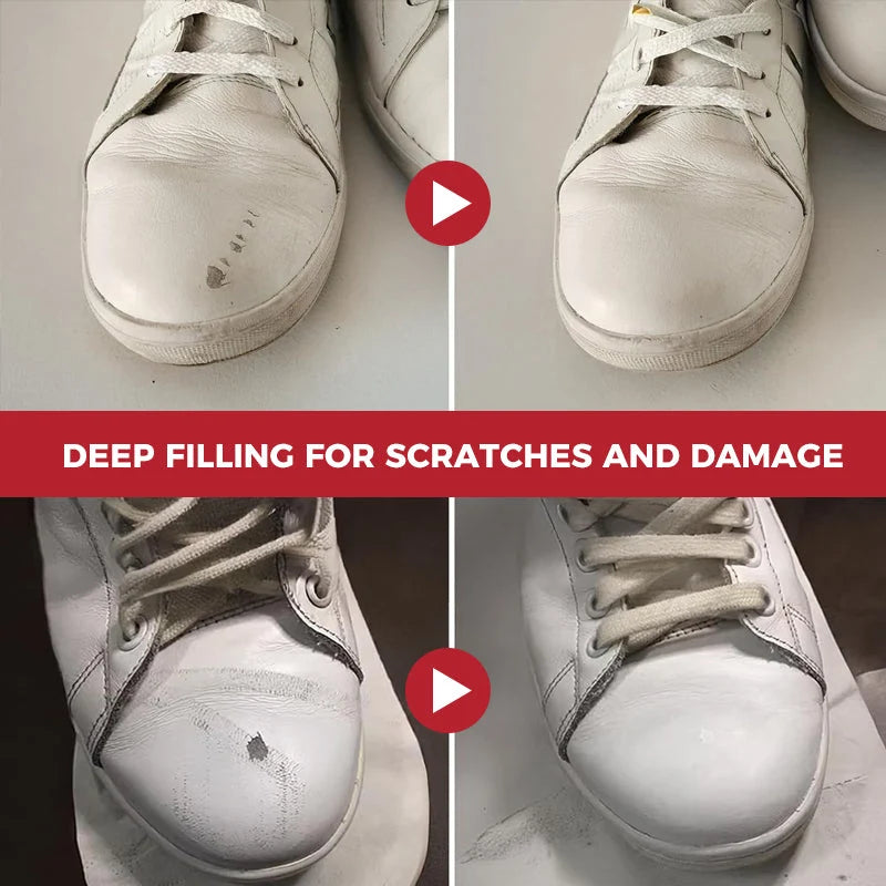 Leather repair cream – fills deep scratches & cracks, restores smooth feel, safe for all leather types