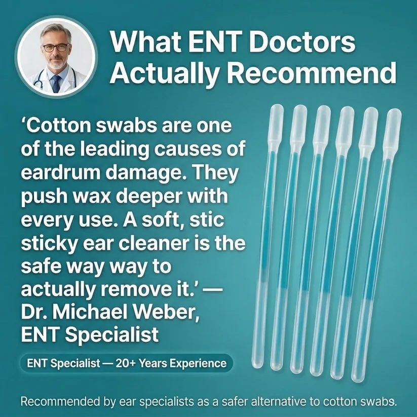 Gel Ear Cleaning Sticks