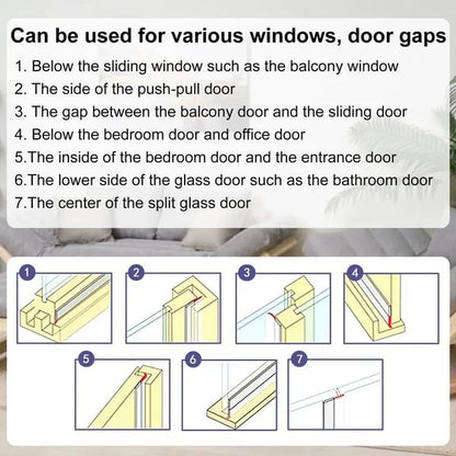 🔥16.4Ft Door Weather Stripping