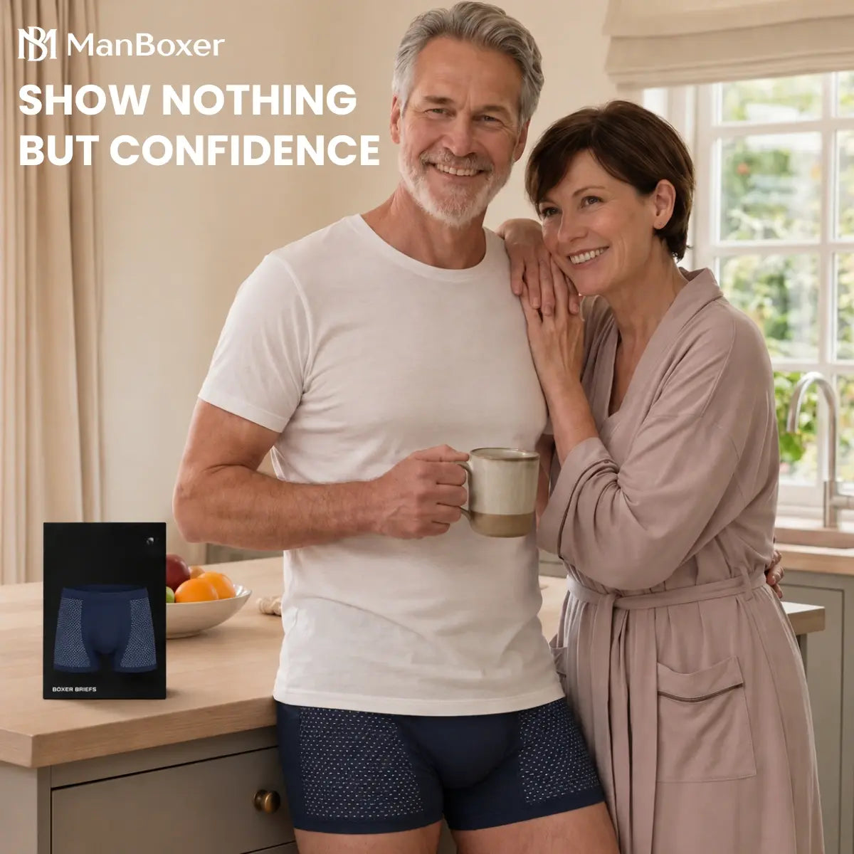 ManBoxer - Bamboo Ultimate Comfort Leakproof and Shaping Briefs