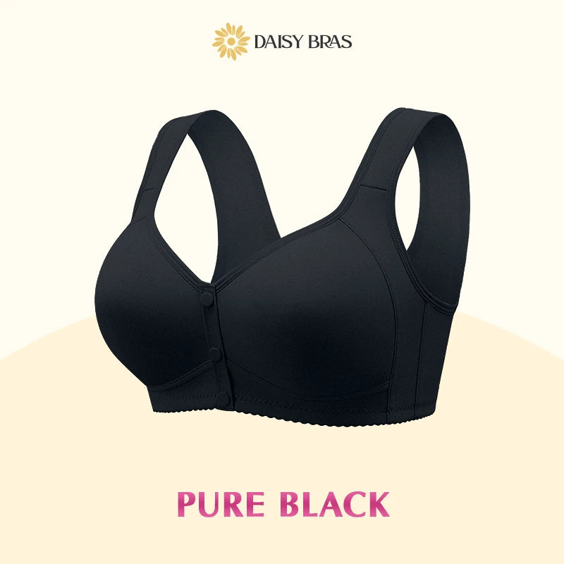 Daisy Bra - LAST DAY 70% OFF - Comfortable & Convenient Front Button Bra