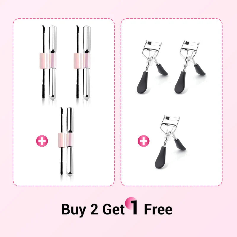 💕50% OFF 💕Double-Ended Waterproof Lengthening & Curling Mascara