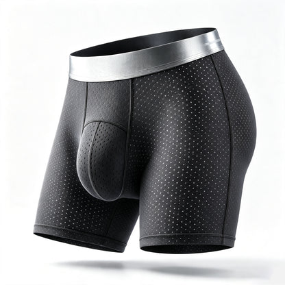【Buy 3 Get 2 Free】-2026 HOT SALE🔥 Premium Leakproof lceSilk Mesh Men's Boxer