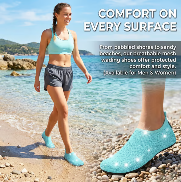 ⏳Limited-Time Offer⏰Women's Barefoot Water Shoes Travel House Slippers