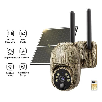 SecureView™ 4G Solar Security Camera