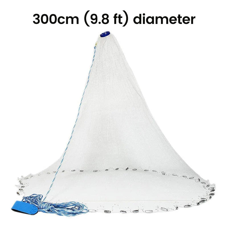 📢📢50% OFF !! Free Shipping⏰ Easy-Throw Cast Net – Heavy-Duty Mesh, Rapid Sinking, Versatile 🌊