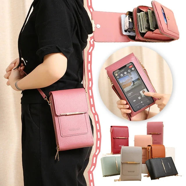 🔥Hot Sale 50% OFF -🎁Women's Touch Screen Mobile Phone Messenger bag🤩