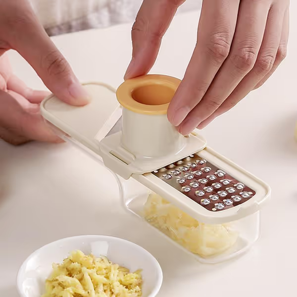 🔥Limited-time offer🔥Multifunctional Garlic Grinder & Mandoline Slicer