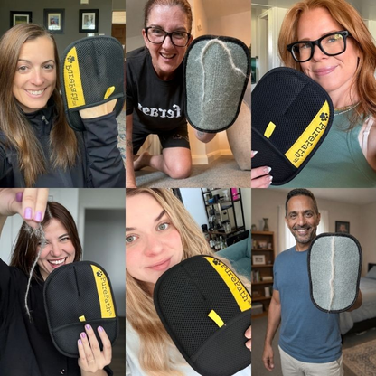 Pet hair removal magic gloves 🧤