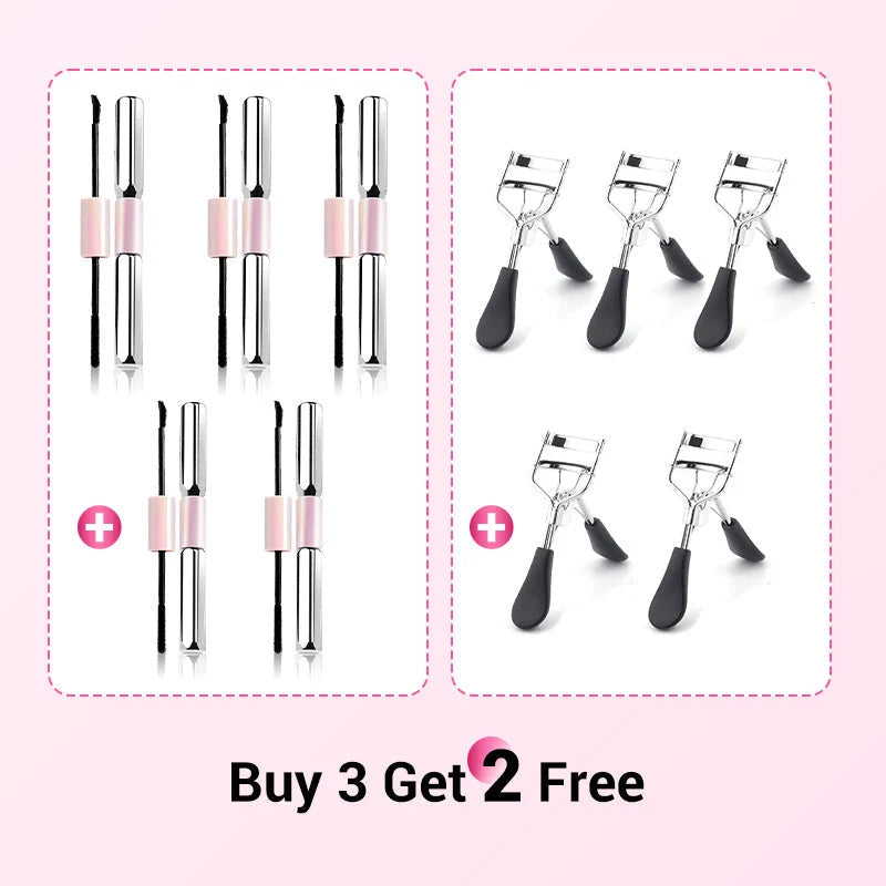 💕50% OFF 💕Double-Ended Waterproof Lengthening & Curling Mascara
