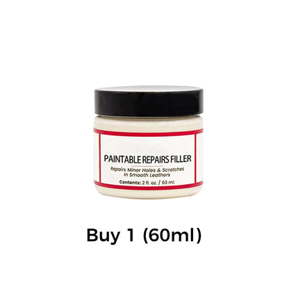 Leather repair cream – fills deep scratches & cracks, restores smooth feel, safe for all leather types