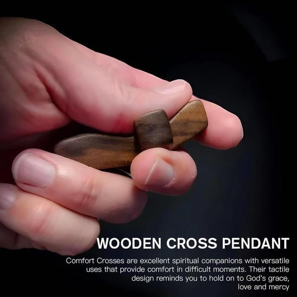 🏆Flash Sale⚡ 50K+ SOLD! ✝️100% Handmade Wooden Cross My Heart
