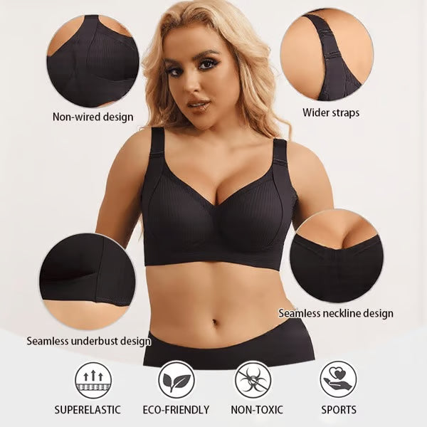 【⏰BUY 1 GET 2 FREE🔥】Versatile Comfy Lift & Flex Wireless Bra