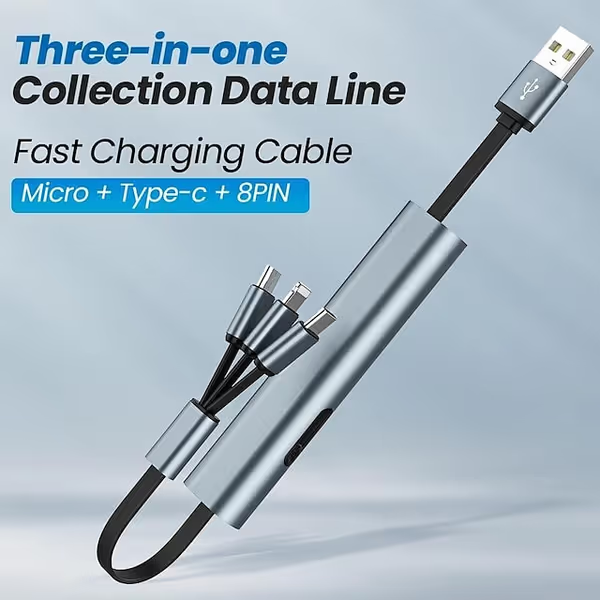 3-in-1 Fast Charging Cable📱
