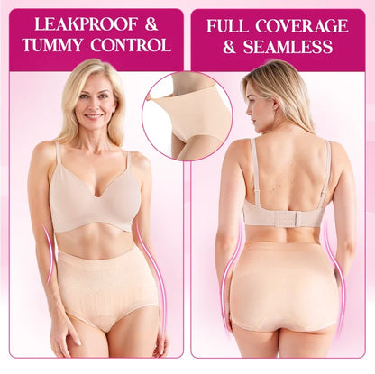 ✨ SleekHip - Leakproof High-Waist Tummy-Control Butt-Lifting Panties