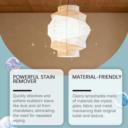 💡49% OFF🧼 Light Fixture Cleaning Spray . Powerful stain removal · Safe for all materials with no residue