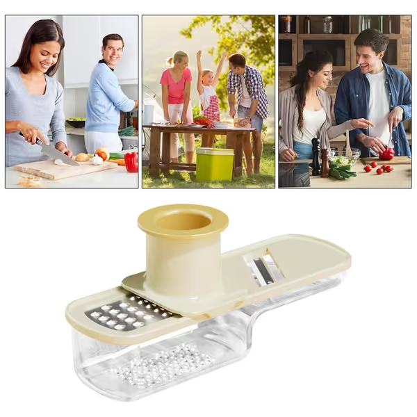 🔥Limited-time offer🔥Multifunctional Garlic Grinder & Mandoline Slicer