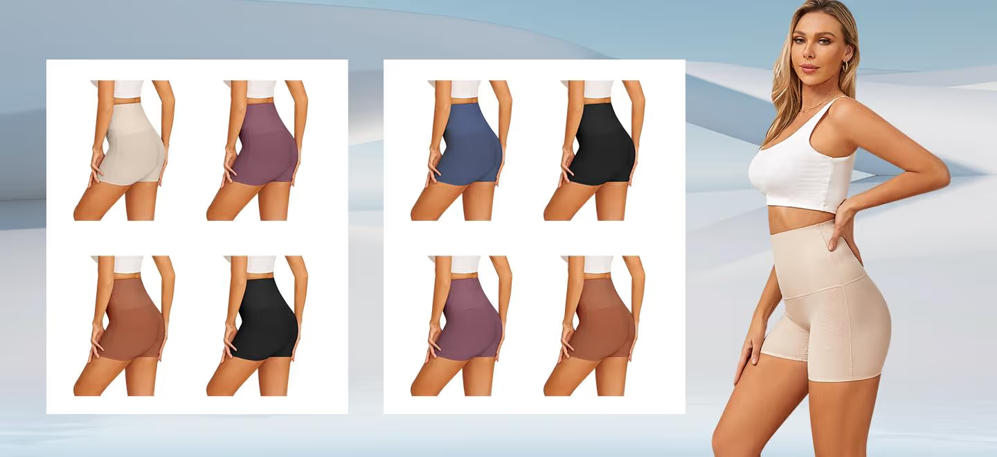 Women's High Waist Full Coverage Panties, Smooth Seamless Breathable Underwear