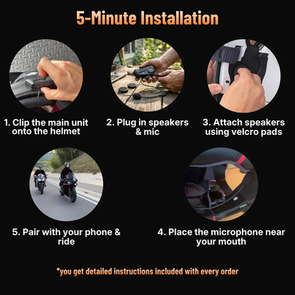MotoPods Pro | #1 Motorcycle Helmet Audio System🏍🎧