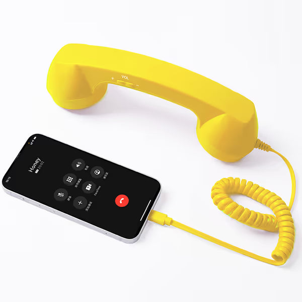 📞Retro Wired Telephone Handset for Smartphones
