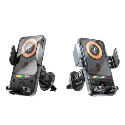 2-in-1 Smart Wireless Car Phone Mount