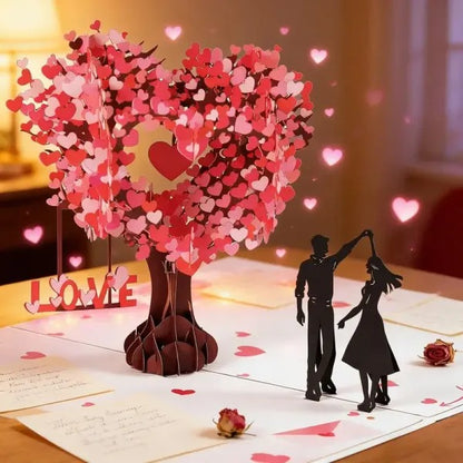 🔥LAST DAY BUY 1 GET 1 FREE 💥3D Pop-Up Anniversary Card 💌
