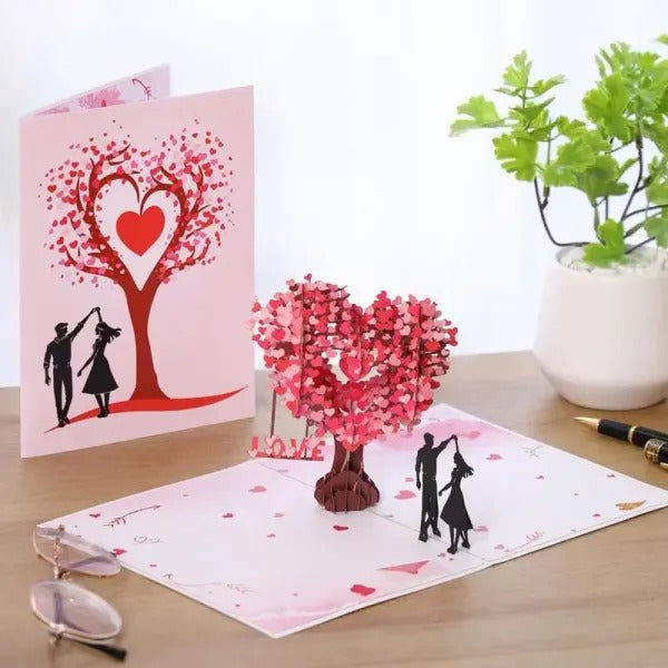 🔥LAST DAY BUY 1 GET 1 FREE 💥3D Pop-Up Anniversary Card 💌