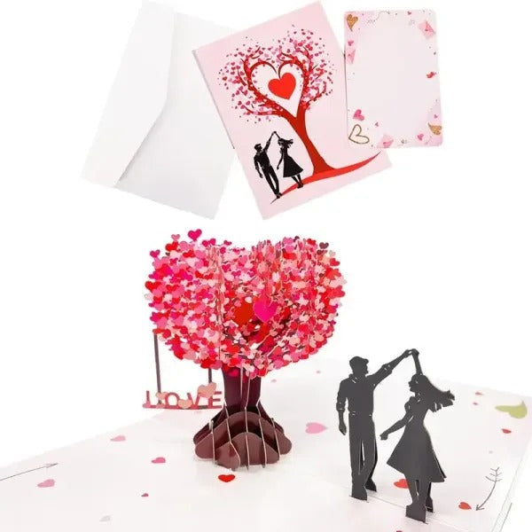 🔥LAST DAY BUY 1 GET 1 FREE 💥3D Pop-Up Anniversary Card 💌