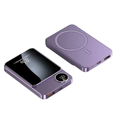 🔋✨Professional Magnetic Charger for Travelers & Professionals 🧲| 22.5W Wired & 15W Wireless | 10,000 mAh | Fast Delivery💥