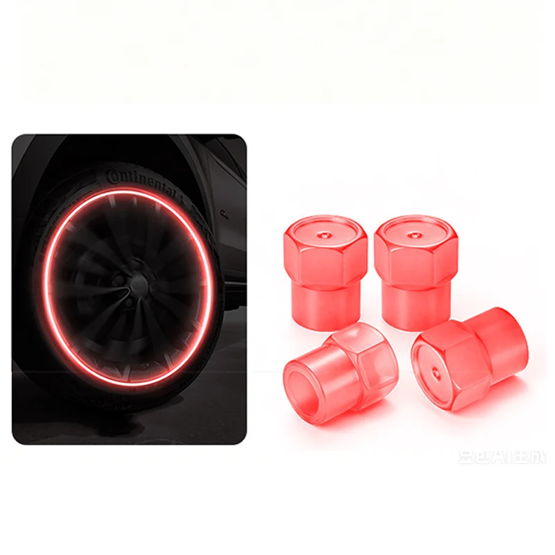 📢📢50% OFF!! ⏰Safe, cool, universal, and stylish—universal glowing tire valve caps.
