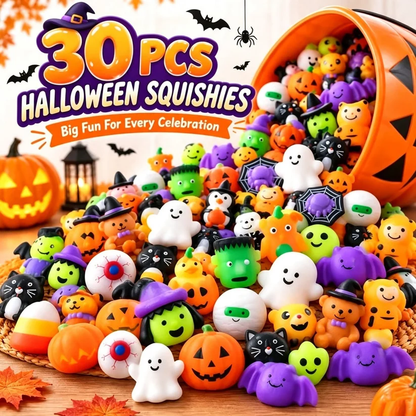 Halloween 🎃 Mega Sale: Last Day for 50% Off 🎃 30PCS Halloween Mochi Squishy Toys👻