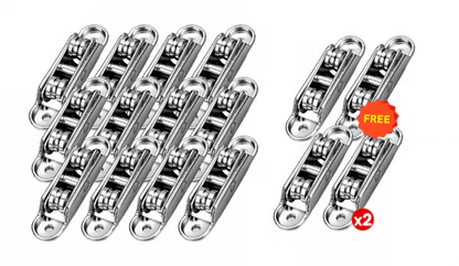 80/88 Zinc Alloy Pulley for PVC Windows & Doors