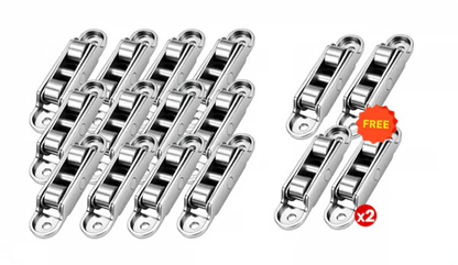 80/88 Zinc Alloy Pulley for PVC Windows & Doors