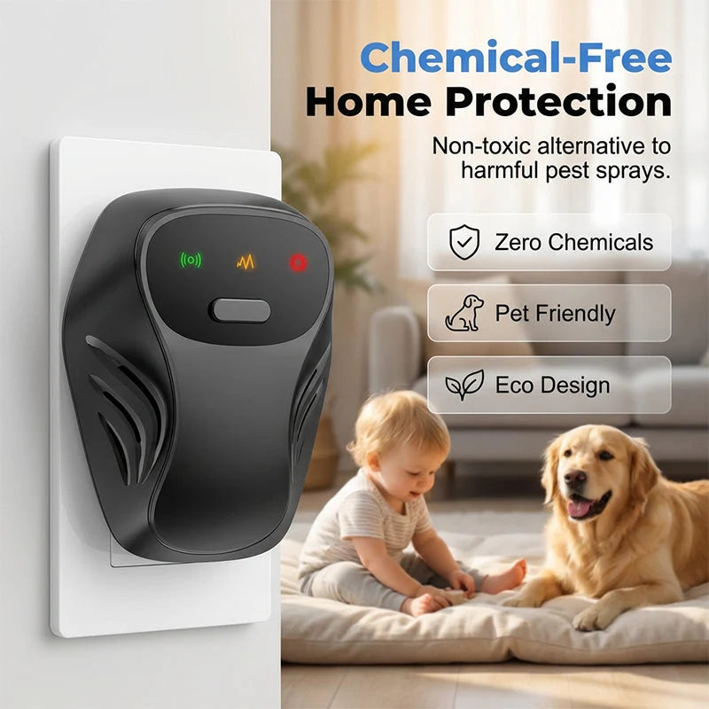 ⚡2026Hot Sales 50% OFF🔥Ultrasonic Pest Repeller with 4 Modes