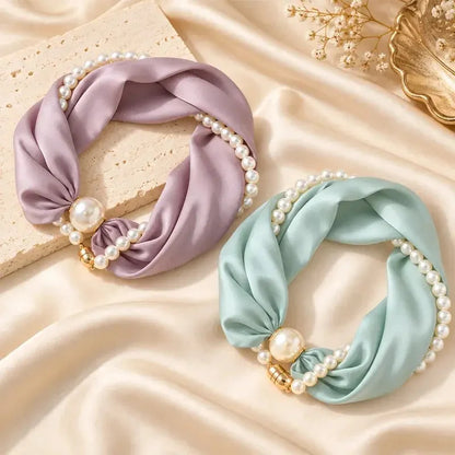 🏆Pamper Yourself🎁Pearl Scarf Necklace