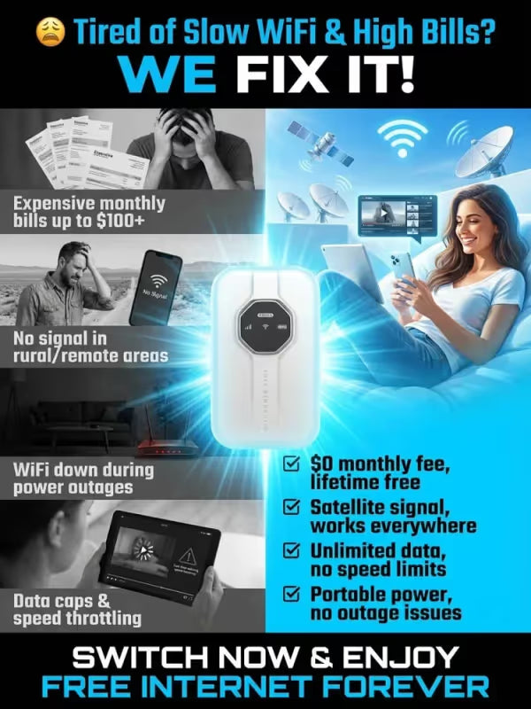 📶 [Global Coverage] Boundless Portable Wi-Fi