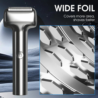 Men's Rechargeable Foil Electric Shaver – Efficient Close Shaving, Cordless Portable Wet & Dry Beard Razor for Daily Grooming