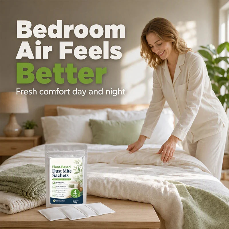 ⏳Limited-time 50% off⏰Plant-Based Mite Repellent Pouches