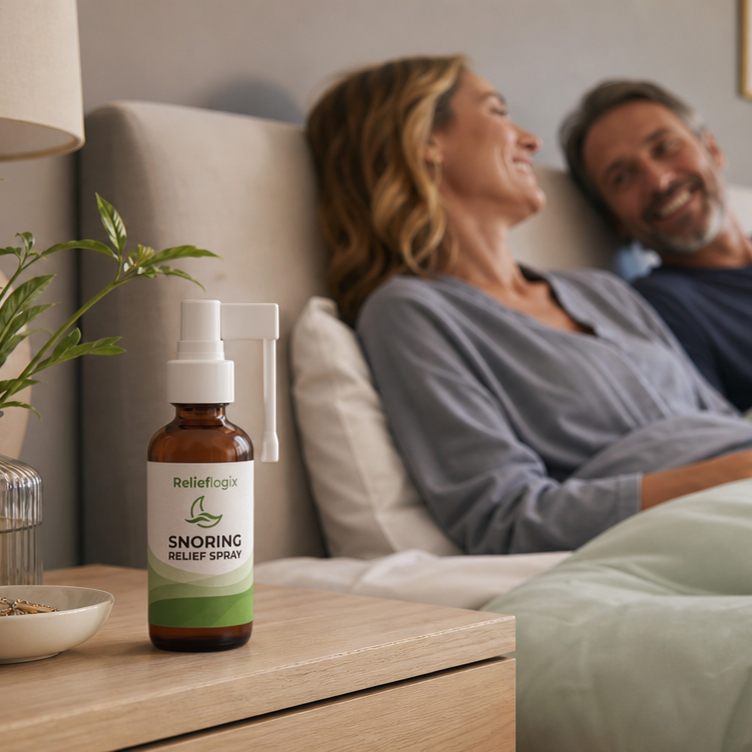 Get a good night's sleep 💤US #1 NATURAL SNORING RELIEF SPRAY