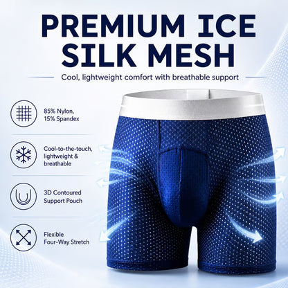 🏆45K+ SOLD 🔥2026 HOT SALE AirSorb™ Premium All-Day Comfort IceSilk Mesh Men's Boxer