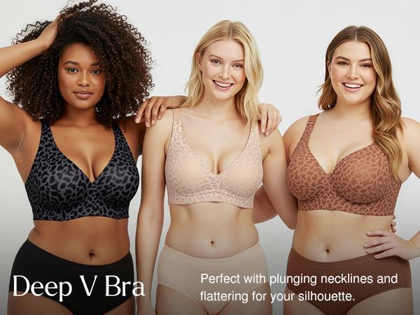💗PROMOTION - 50% OFF💗Elegant, breathable leopard print bra for everyday wear