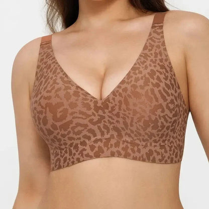 💗PROMOTION - 50% OFF💗Elegant, breathable leopard print bra for everyday wear