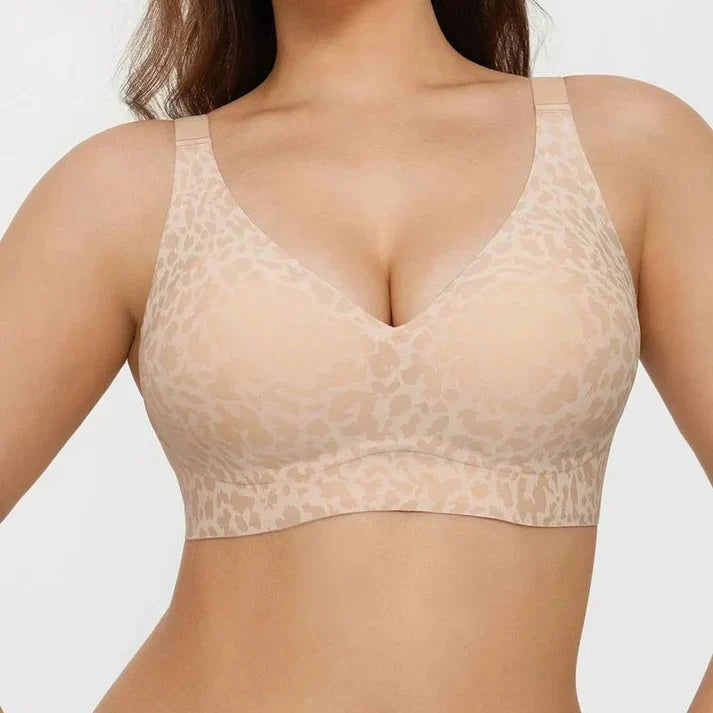 💗PROMOTION - 50% OFF💗Elegant, breathable leopard print bra for everyday wear