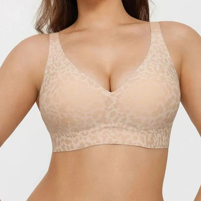 💗PROMOTION - 50% OFF💗Elegant, breathable leopard print bra for everyday wear