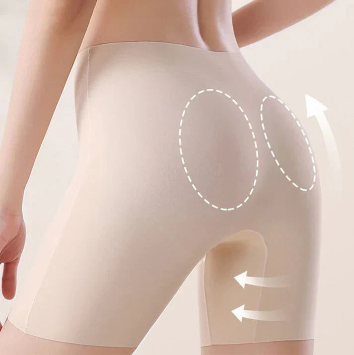【⏰BUY 1 GET 1 FREE】High-waisted ice silk abdominal control and hip lifting underwear