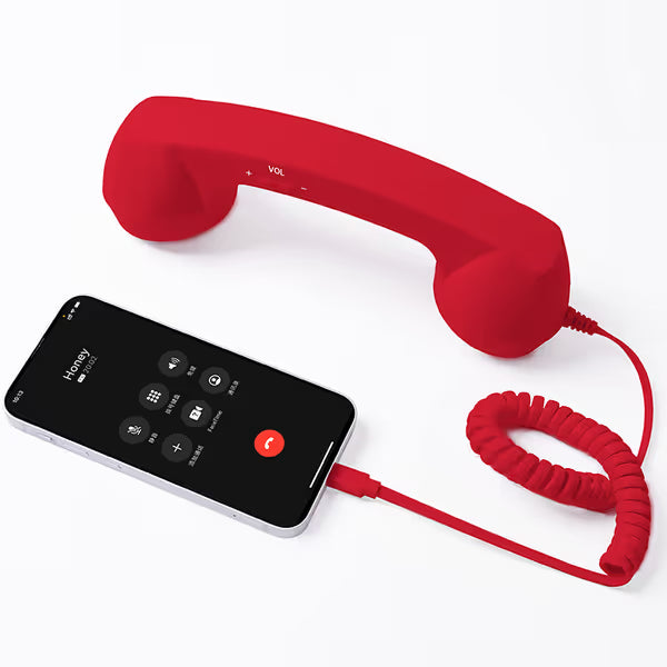 📞Retro Wired Telephone Handset for Smartphones