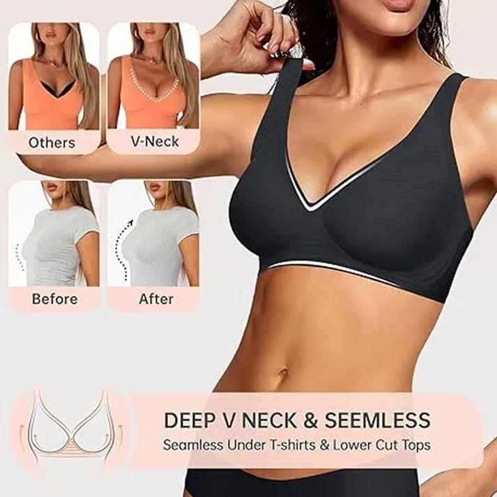 💗PROMOTION - 50% OFF💗Elegant, breathable leopard print bra for everyday wear