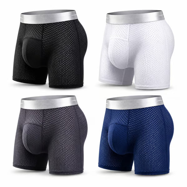 🏆45K+ SOLD 🔥2026 HOT SALE AirSorb™ Premium All-Day Comfort IceSilk Mesh Men's Boxer